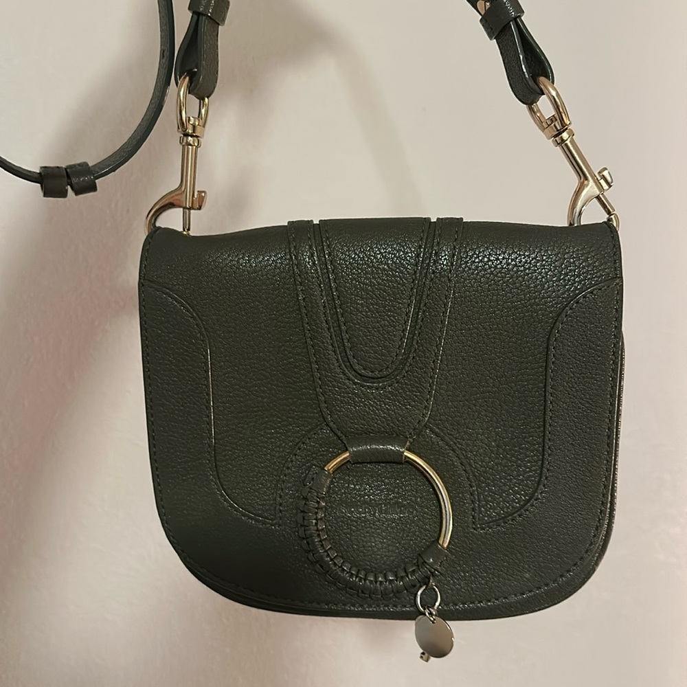 See by Chloe Hana bag in dark green for sale!